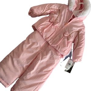 London Fog Girls Snowbib set